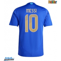 Argentina Lionel Messi #10 Bortedrakt Copa America 2024 Kortermet